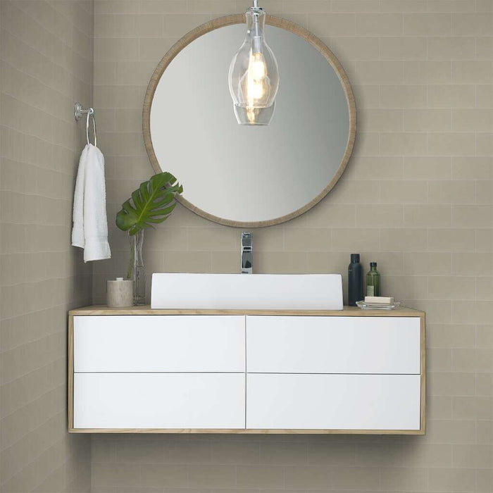 Lane Ave Vanilla Glossy Porcelain