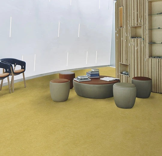 Marmoleum Fresco Mustard Linoleum 3259-cut Topshield Pro