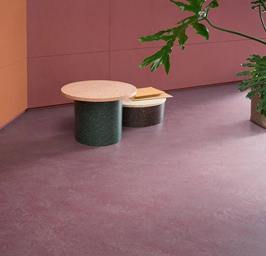 Marmoleum Real Plum Linoleum 3272-cut