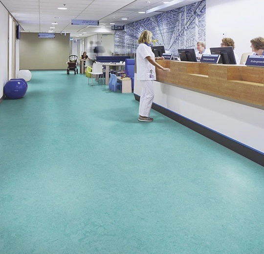 Marmoleum Cinch Loc Seal Aqua Linoleum 933267