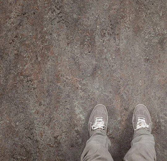 Marmoleum Cinch Loc Seal Oyster Mountain Linoleum 933421