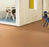 Marmoleum Walton Uni and Cirrus Vintage Blue Linoleum 3360-cut Topshield Pro