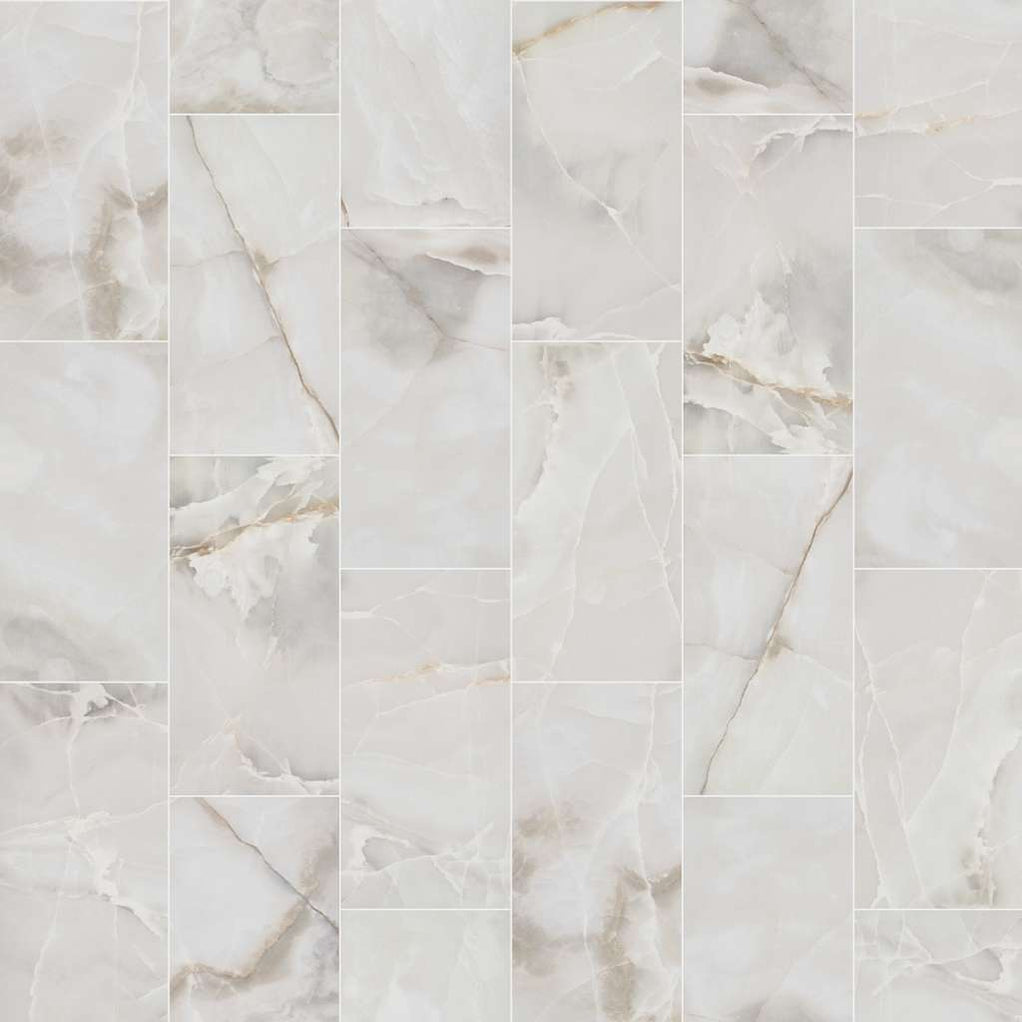Shaw Gemstone 00100 White Polished Porcelain Tile Lowest Price