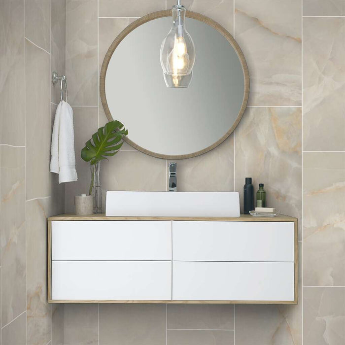 Gemstone Beige Polished Porcelain