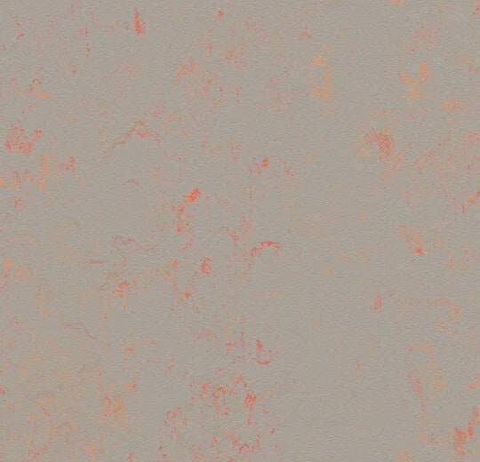 Marmoleum Concrete Orange Shimmer 3712-cut