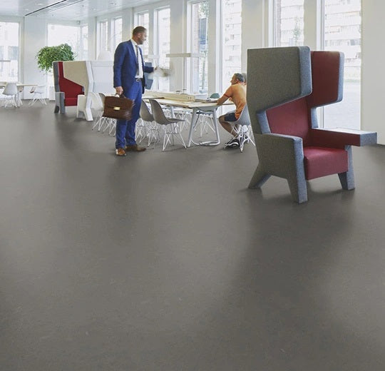 Marmoleum Concrete Nebula Linoleum 3723-79105-cut