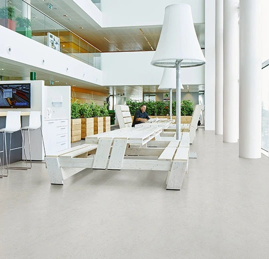 Marmoleum Concrete Asteroid Linoleum 3732-cut