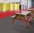 Marmoleum Decibel Red Glow Linoleum 374335-cut Topshield Pro