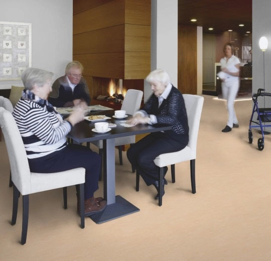 Marmoleum Composition Sheet MCS Arabian Pearl Linoleum 3861-cut