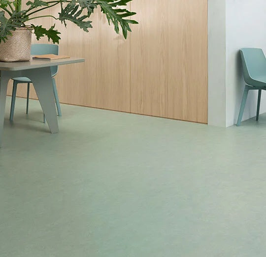 Marmoleum Fresco Sage Linoleum 3891-cut