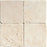 Full Tile Sample - Ivory Travertine Tile - 3" x 6" x 1/2" Antique & Tumbled