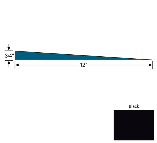 Johnsonite Black LS-40 G