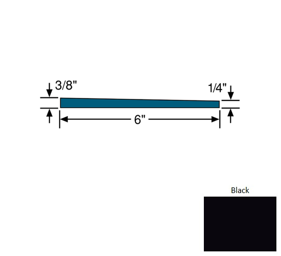 Johnsonite Black LS-40 B