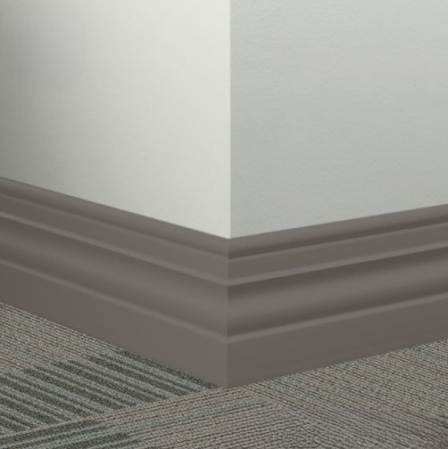 Tarkett Johnsonite 47 Brown Rubber Millwork Contoured Wall Base — Stone ...