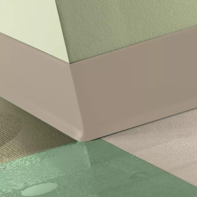 Tarkett Johnsonite 49 Beige Rubber Baseworks Thermoset Wall Base ...