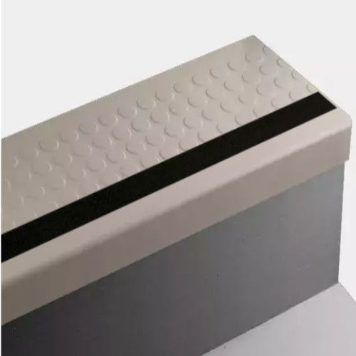 johnsonite rubber stair tread installation instructions Tarkett Johnsonite 49 Beige Angle Fit Stair Tread without Riser — Stone & Tile Shoppe, Inc