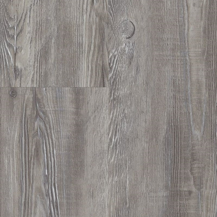 Leighton White Metal Flexible Luxury Vinyl Plank Flooring - Embossed