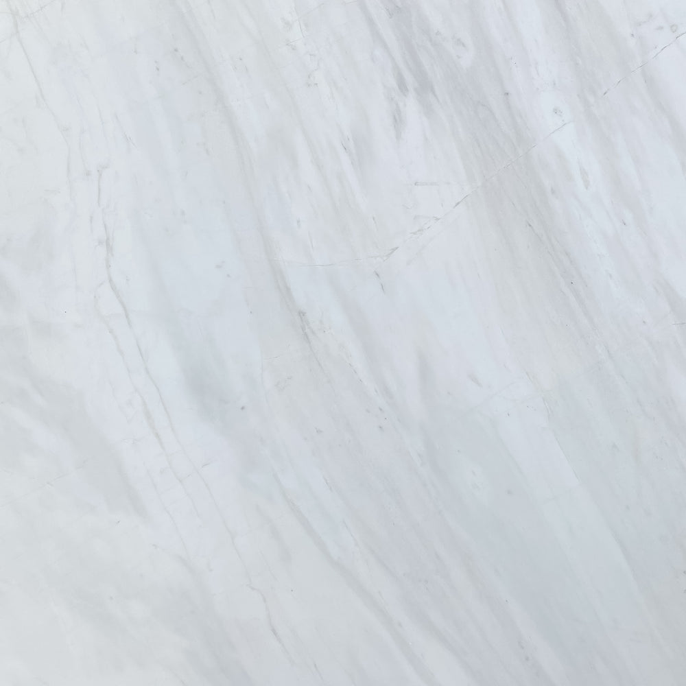 Volakas White Marble Tile - Polished