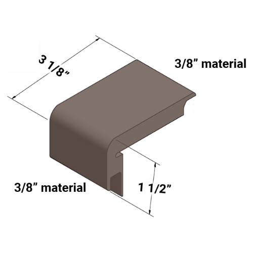 Johnsonite Cinnamon