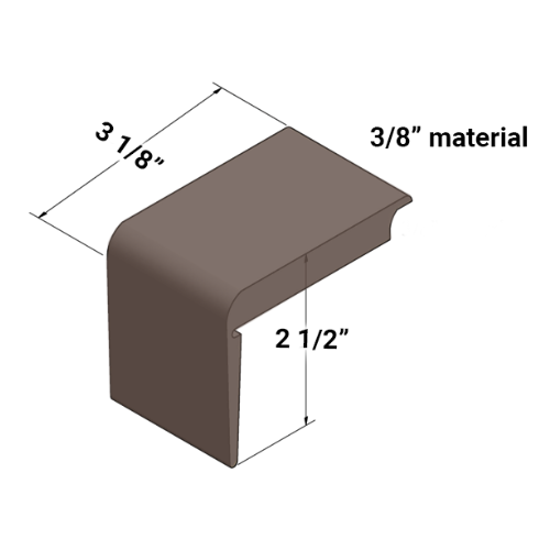 Johnsonite Cinnamon