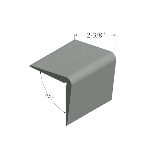 Tarkett Johnsonite 86 Hunter Green Vinyl Corner Wall Guard — Stone