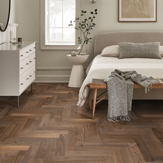 Revival Walnut Herringbone Era Wood AA833-17044