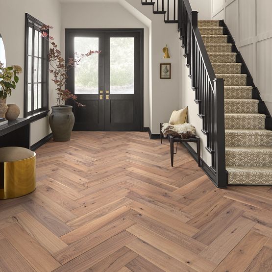 Revival Walnut Herringbone Sirocca Wood AA833-17045