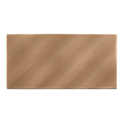 Refined Metals Bronze Gloss Linear Wave RM52