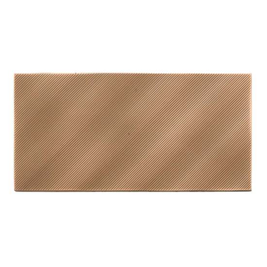 Refined Metals Bronze Gloss Linear Wave RM52