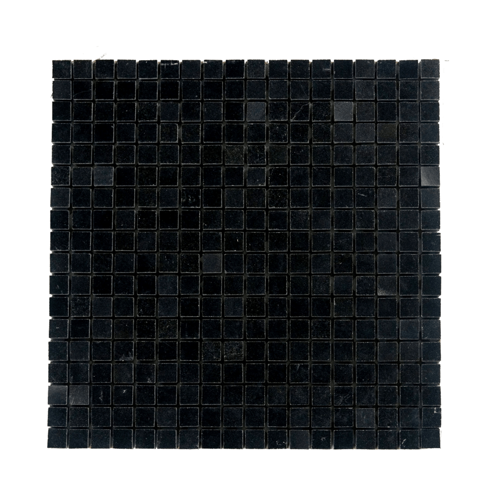 Absolute Black Granite Mosaic - 5/8" x 5/8" Polished
