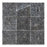 Absolute Black Split Face Granite Cobble - 4" x 4"