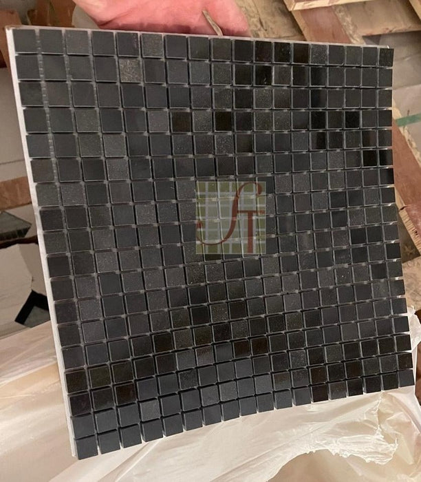 Absolute Black Granite Mosaic - 5/8" Polished
