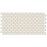 unglazed mosaic-0a24-cl-almond-1" x 2" brick joint-porcelain-mosaic
