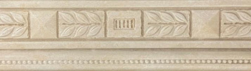 Matte Almond Ceramic Border - 3" x 10" Border