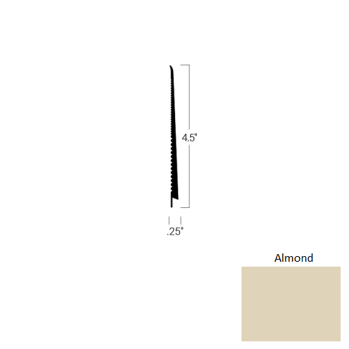 Johnsonite Almond S102676-34-WB0004-TDC4