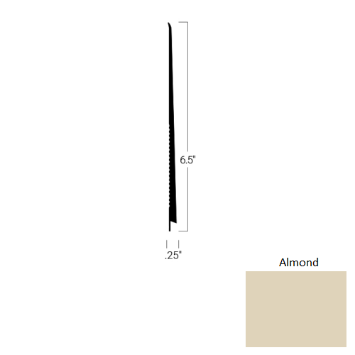 Johnsonite Almond S102676-34-WB0004-TDC6