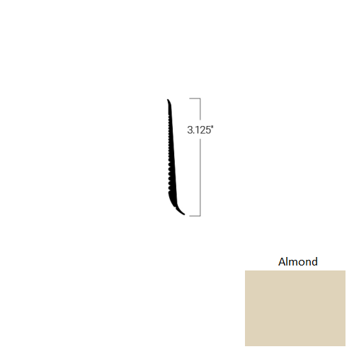 Johnsonite Almond S102676-34-WB0004-TDCR3