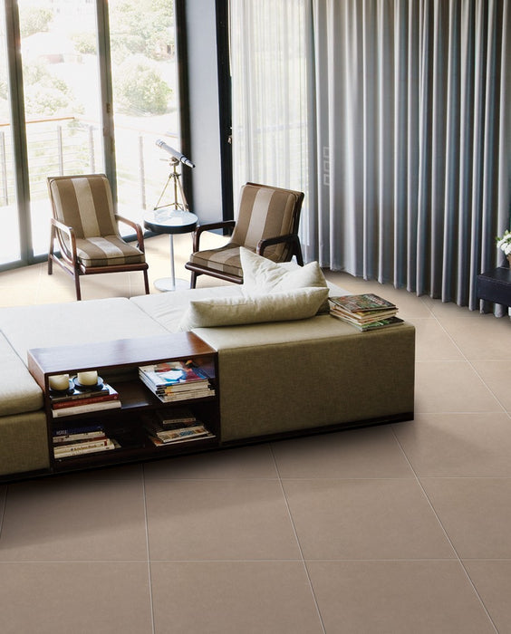 Modern Tortora Fabric Look Ceramic Tile - Polished — Stone & Tile ...