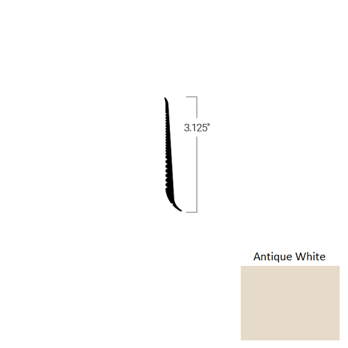 Johnsonite Antique White S102676-194-WB0004-TDCR3