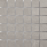 Full Sheet Sample - Powder Argent Porcelain Mosaic - 2" x 2" Matte