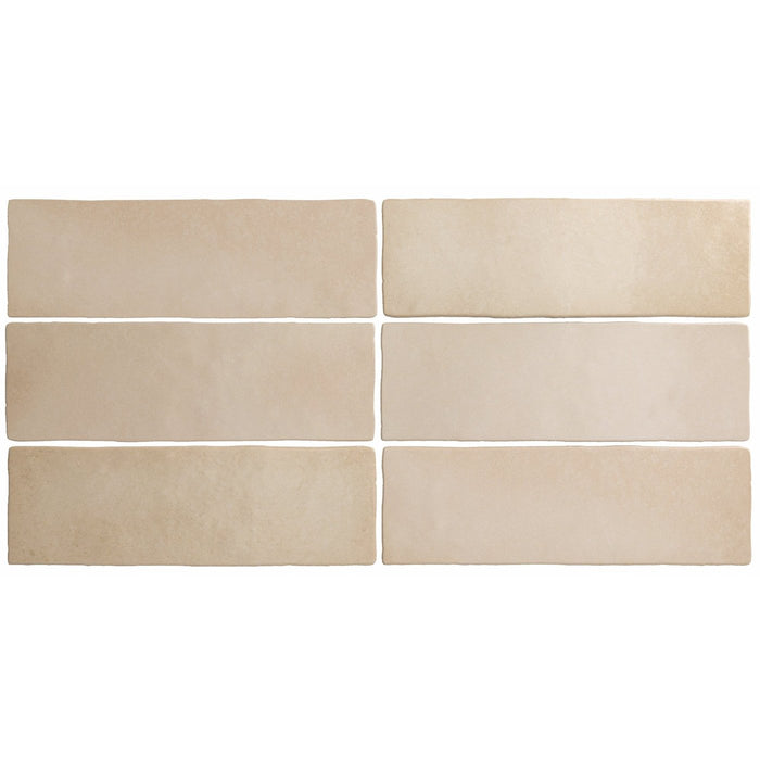 Artisan Sahara Ceramic Tile - 2.5" x 8" Matte