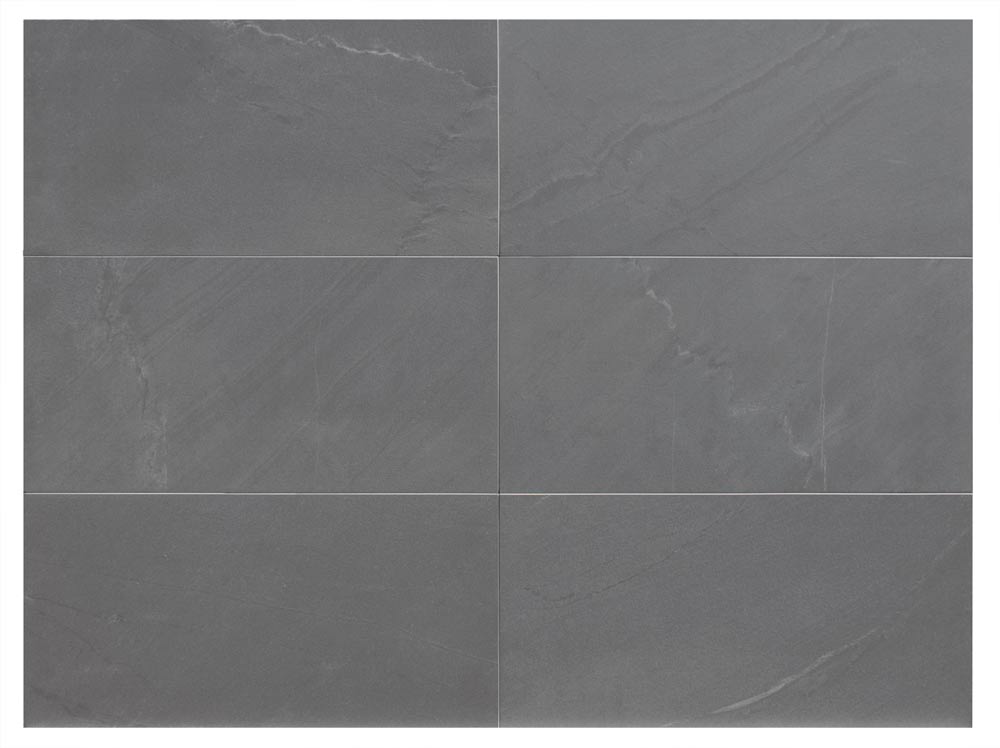 Atlantis Antracite Matte Porcelain Tile - 3" x 12" x 3/8"