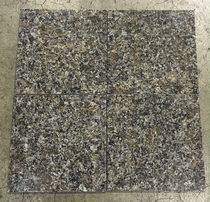 Autumn Harmony Granite Polished Tile - 12" x 12"