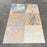 Autumn Slate Tile - 16" x 16" Natural Cleft Face, Gauged Back