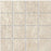 Full Sheet Sample - Rock Avorio Porcelain Mosaic - 3" x 3" Matte & Textured