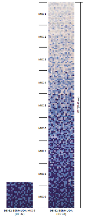 Mixes Glass DE-32 DE-32-BERMUDA-MIX-9