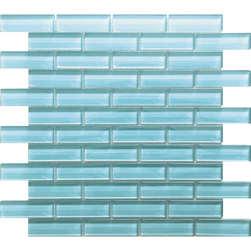 Mir Color Palette Aqua Glossy Glass Mosaic | Lowest Price — Stone ...