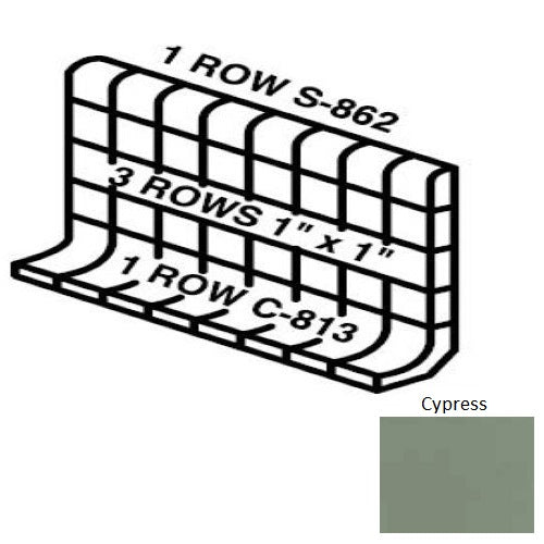 Keystones Unglazed Mosaic Cypress D452