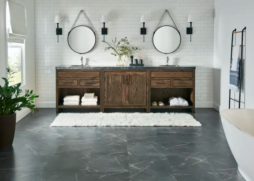 Adura Flex Tile (AT1) Baltic Stone Vinyl Storm FXT450