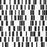 Geometro Barcode Crypto Recycled Glass Mosaic - Random Lengths Matte